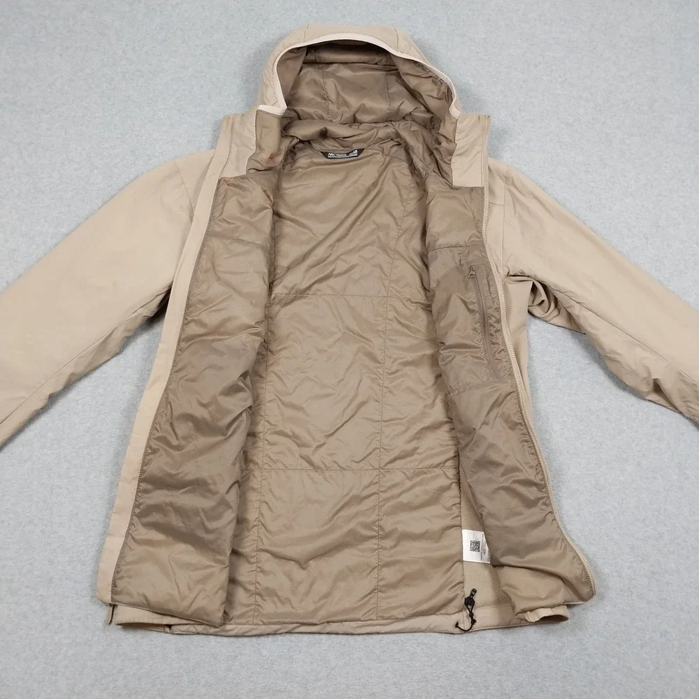 Arcteryx Atom Hoody Mens Large Smoke Bluff Insulated Full Zip Hiking Outdoors